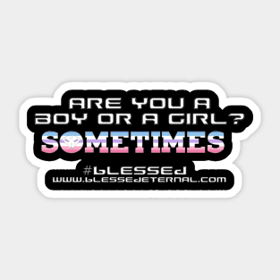 Blessed Pride Sticker